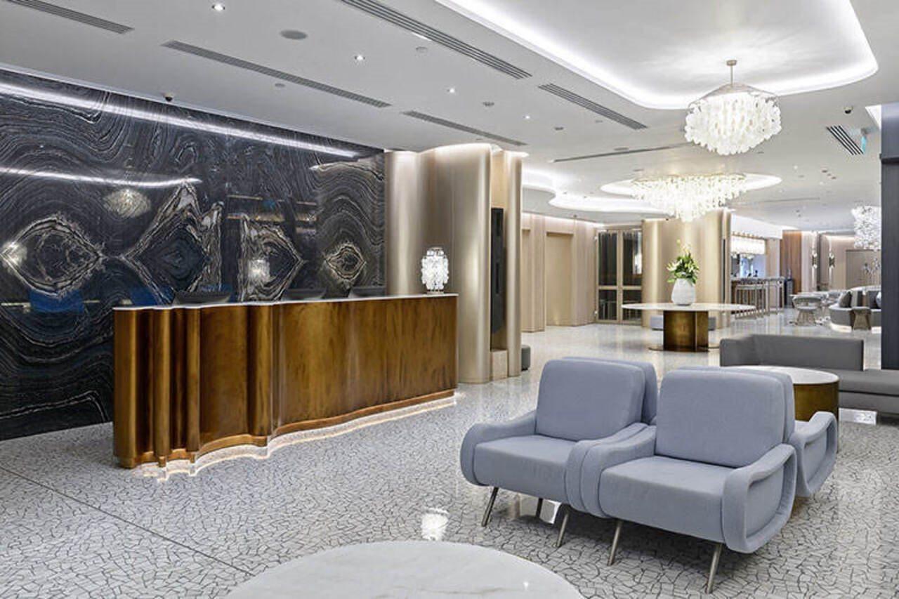 Premier Hotel Odessa Exterior foto Lobby